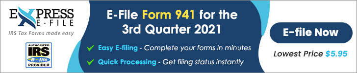 Form 941 for 2021 Tax Year